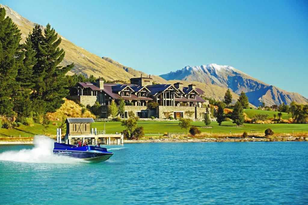 Blanket Bay Villa Glenorchy Dış mekan fotoğraf